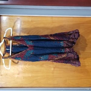 Women's Free People Small Boho Halter-Style Tunic Top